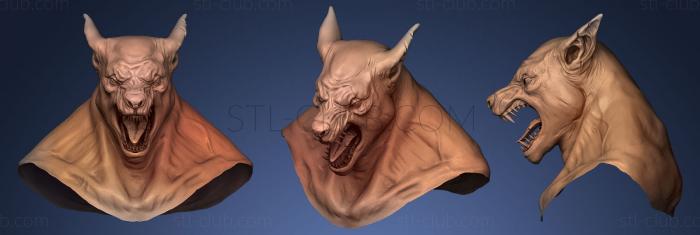 3D model Werewolf3 (STL)